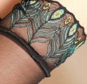 BLACKRISS™Men's Peacock Lace Embroidery Stockings-Blackriss