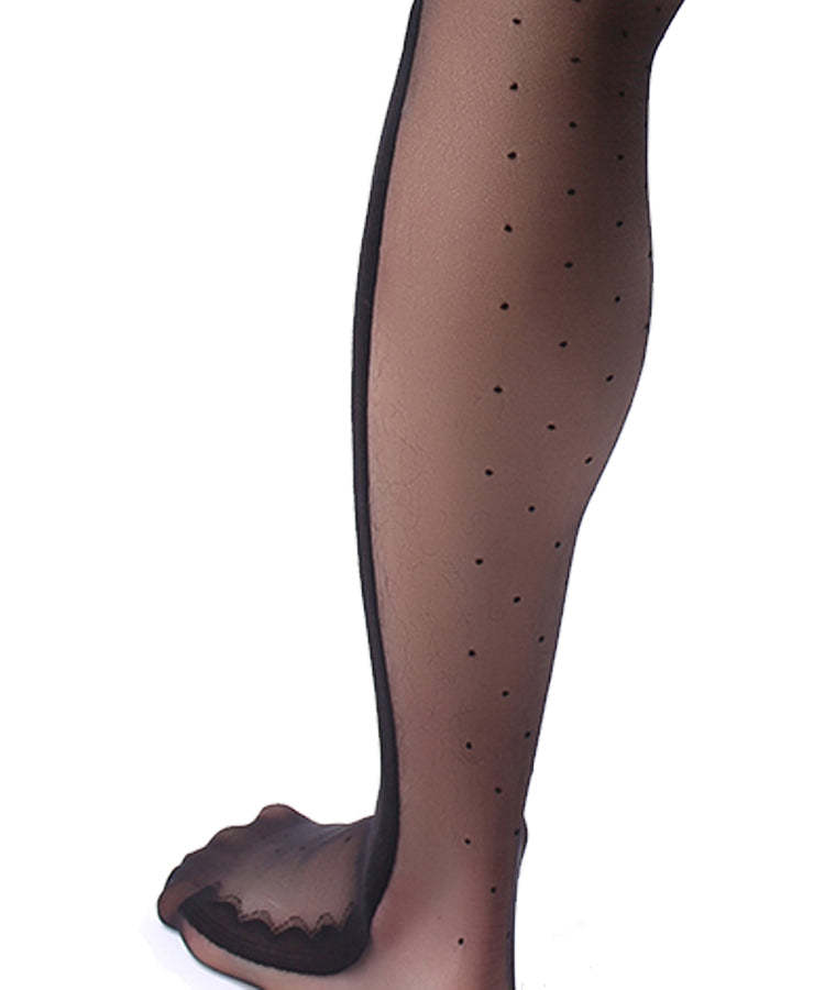 BLACKRISS™High Elastic Transparent Ultra-thin Jacquard Stockings-Blackriss