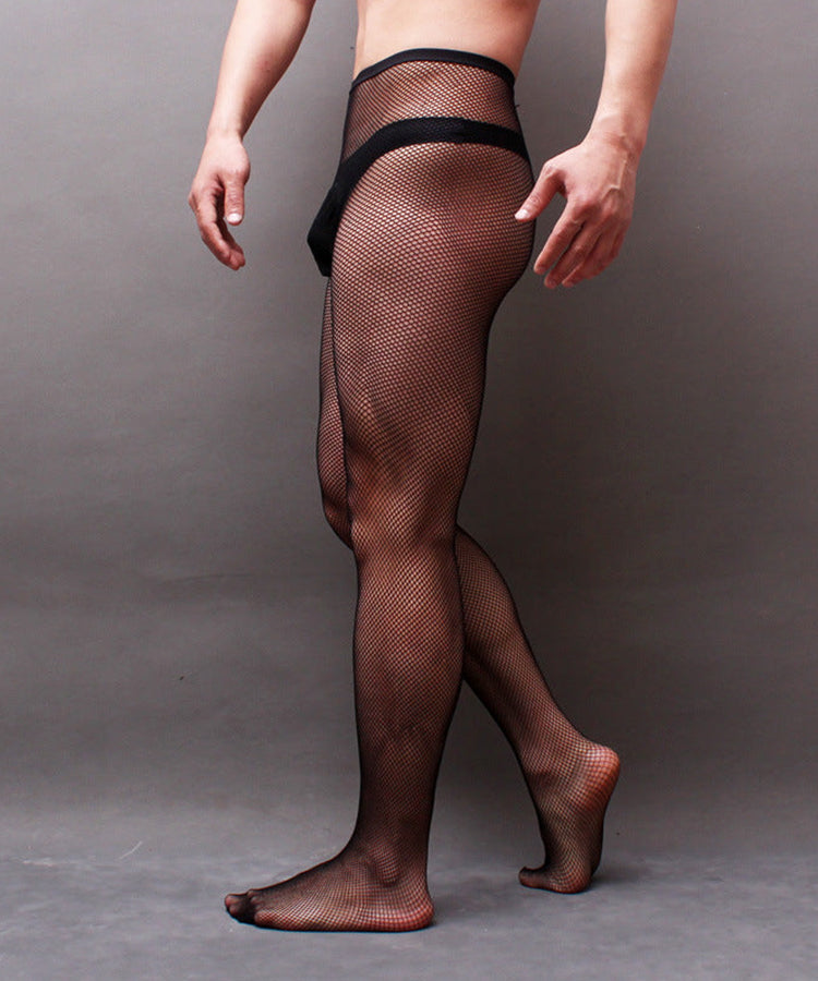 BLACKRISS™Men's Black Stockings [4 Size Grids]-Blackriss