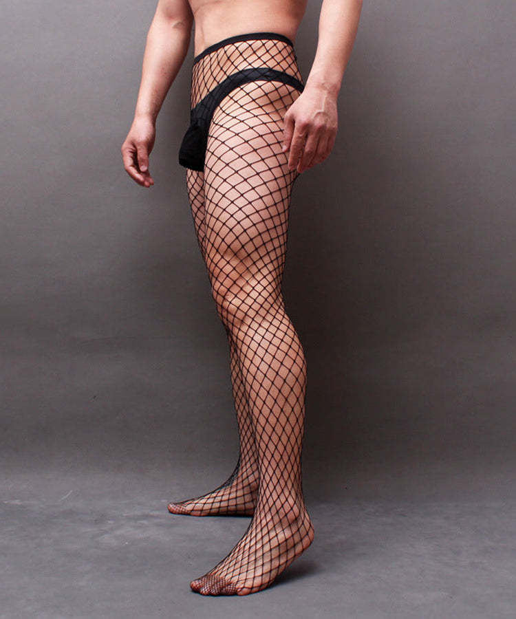 BLACKRISS™Men's Black Stockings [4 Size Grids]-Blackriss