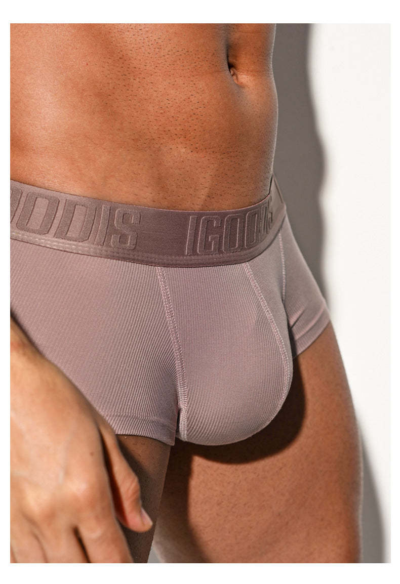 BLACKRISS™Solid Color Breathable Comfort Boxer Briefs-Blackriss
