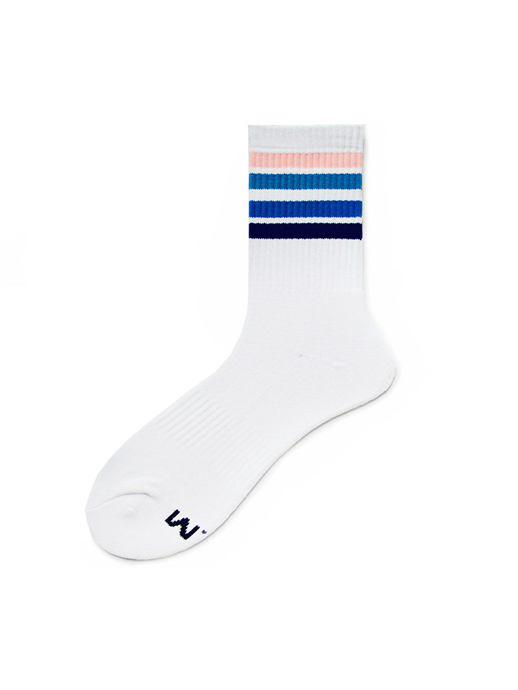 BLACKRISS™Rainbow Striped Sports Cotton Socks-Blackriss