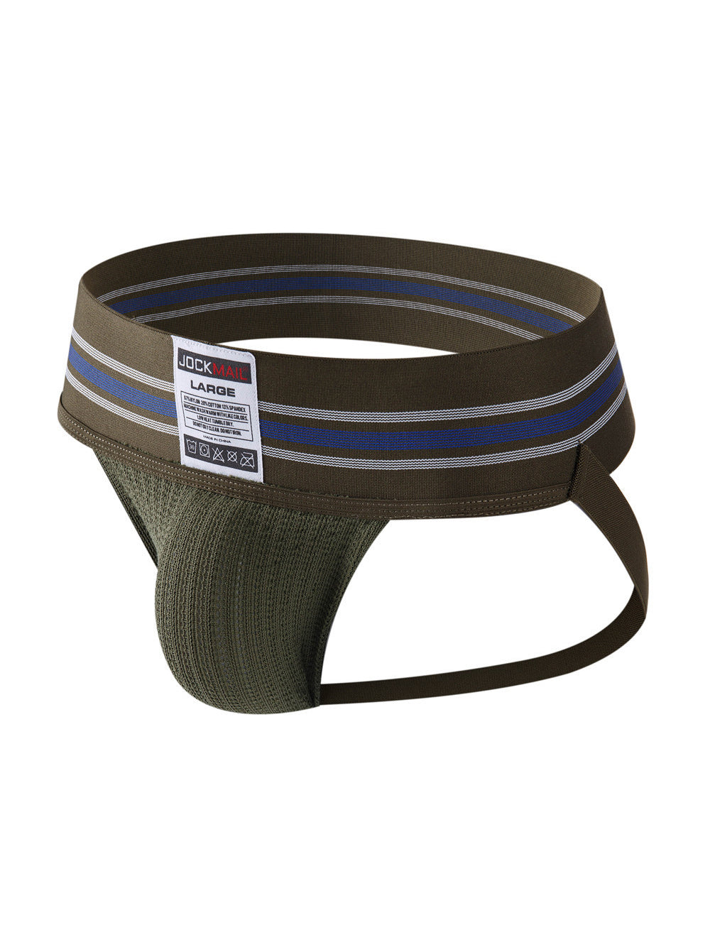 BLACKRISS™Wide Belt Breathable Elastic Big Pouch Bag Thong-Blackriss