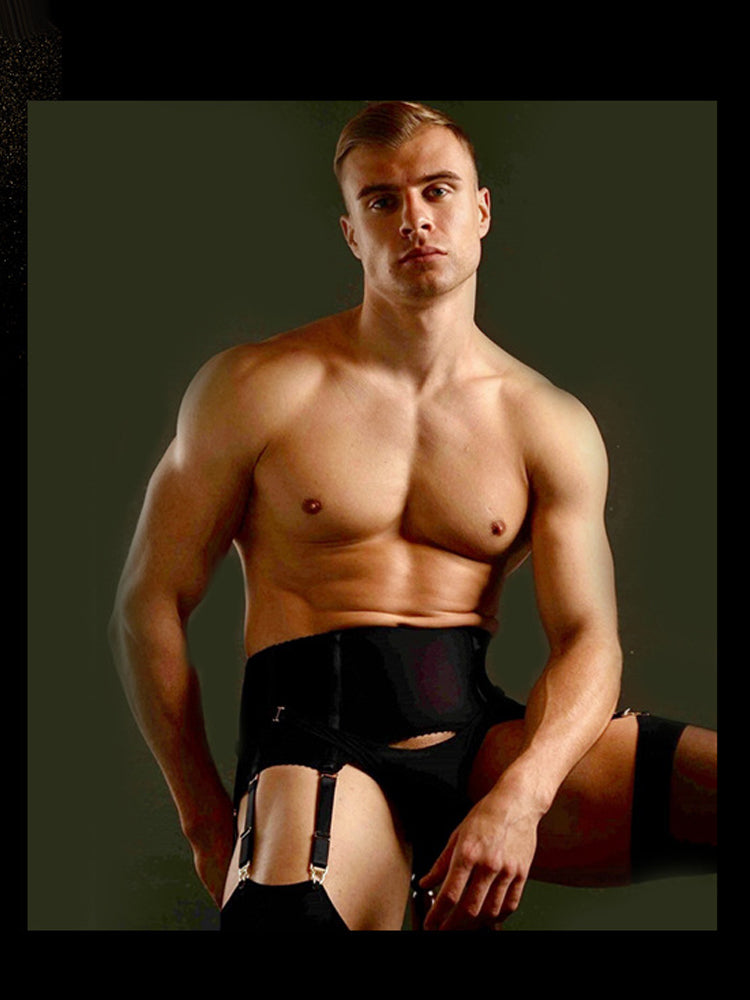 BLACKRISS™Men's stocking clip garter clip with silicone anti-Blackriss