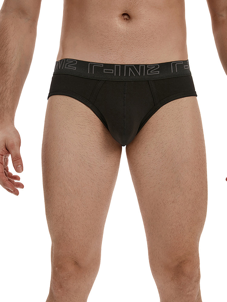 BLACKRISS™Low Rise Brief - Black-Blackriss