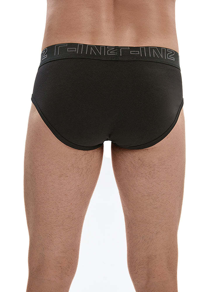BLACKRISS™Low Rise Brief - Black-Blackriss