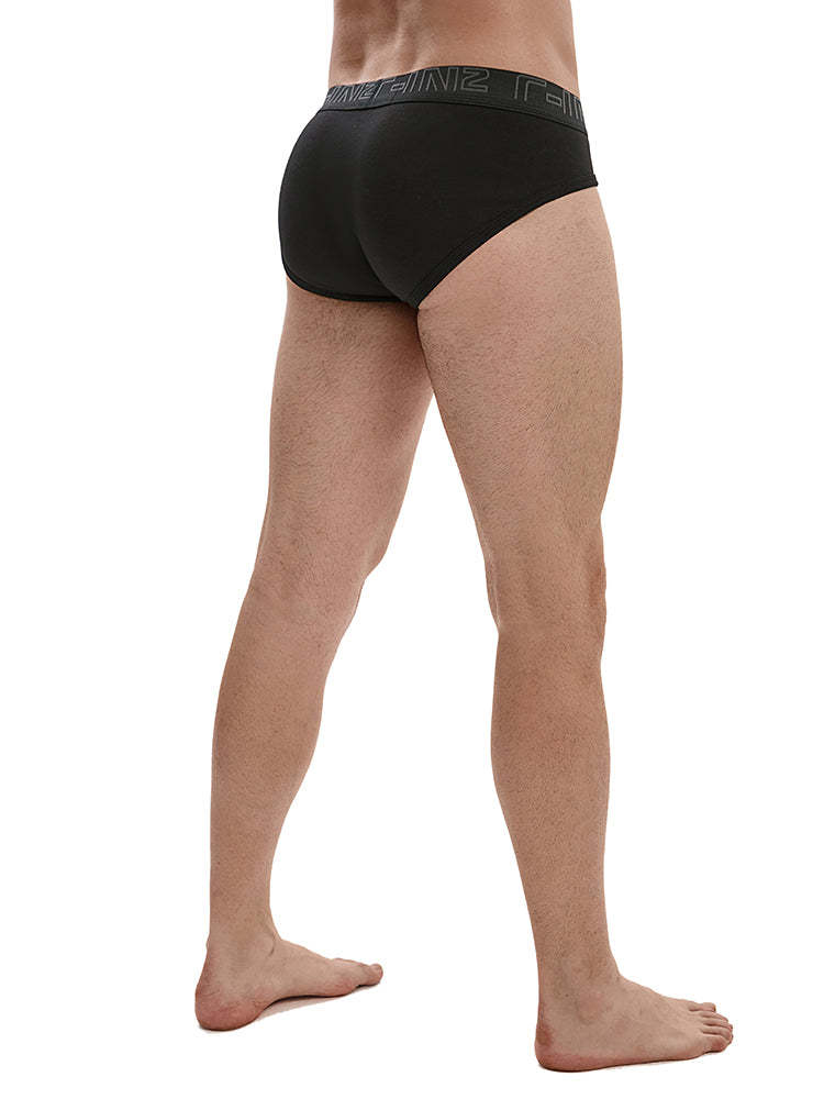 BLACKRISS™Low Rise Brief - Black-Blackriss