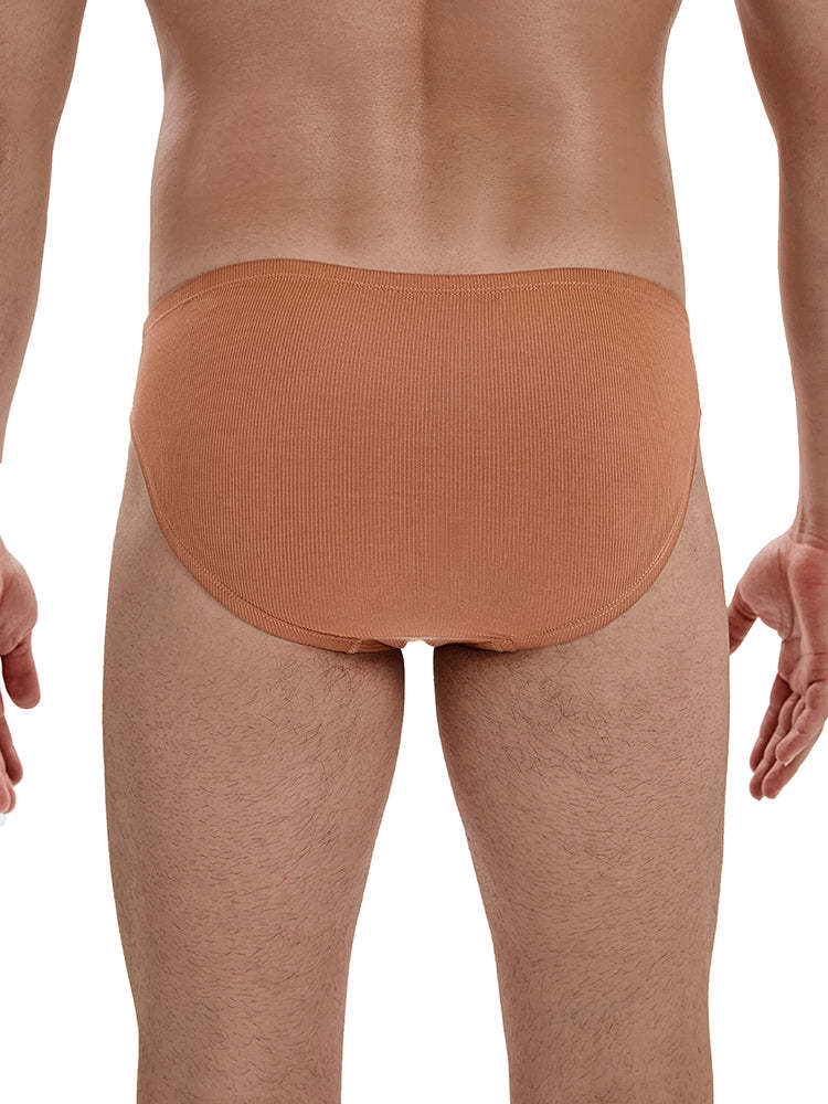 BLACKRISS™Briefs with Bulge Pouch- Brown-Blackriss