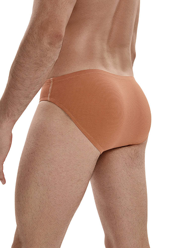 BLACKRISS™Briefs with Bulge Pouch- Brown-Blackriss