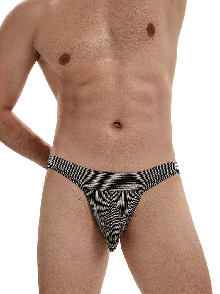 BLACKRISS™Men's T / Thong Underwear-Black-Blackriss