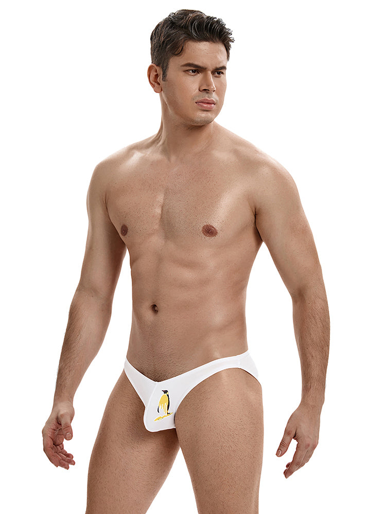 BLACKRISS™Penguin Sheep Bikini Briefs - White-Blackriss