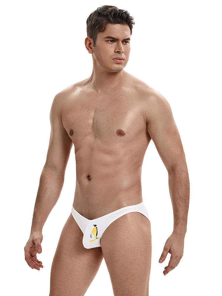 BLACKRISS™Penguin Sheep Bikini Briefs - White-Blackriss