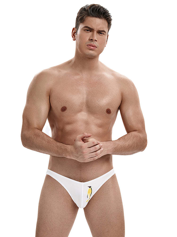 BLACKRISS™Penguin Sheep Bikini Briefs - White-Blackriss