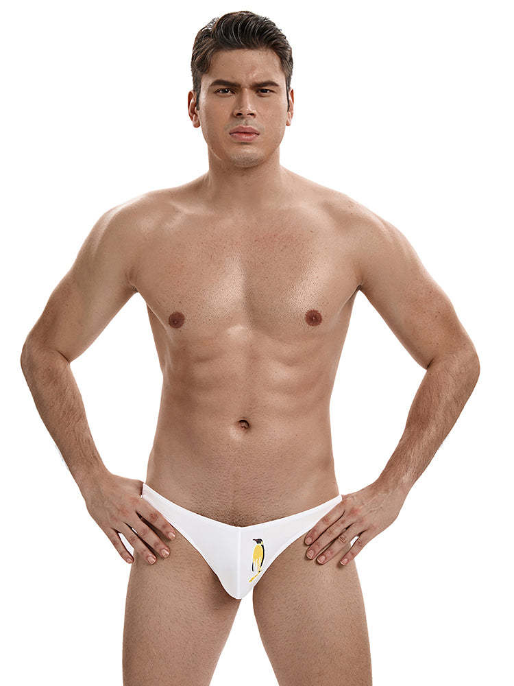 BLACKRISS™Penguin Sheep Bikini Briefs - White-Blackriss