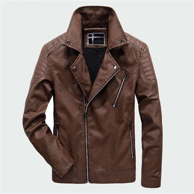 Blackriss™Men's Leather Jacket-Blackriss