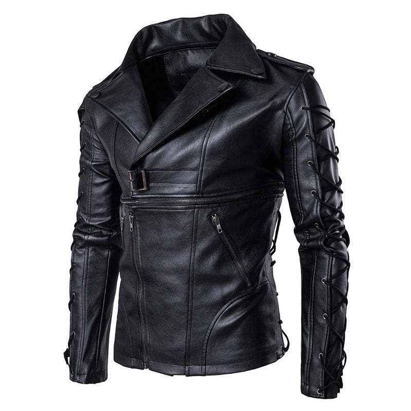 Blackriss™Men's Leather Jacket-Blackriss
