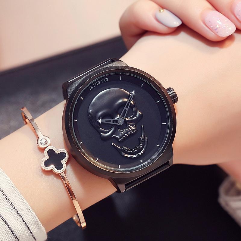 Blackriss™Luxurious Unisex 3D Skull Watch-Blackriss