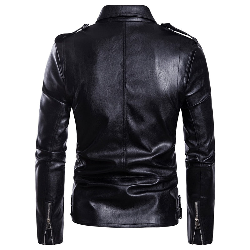 Blackriss™Men's Leather Jacket-Blackriss