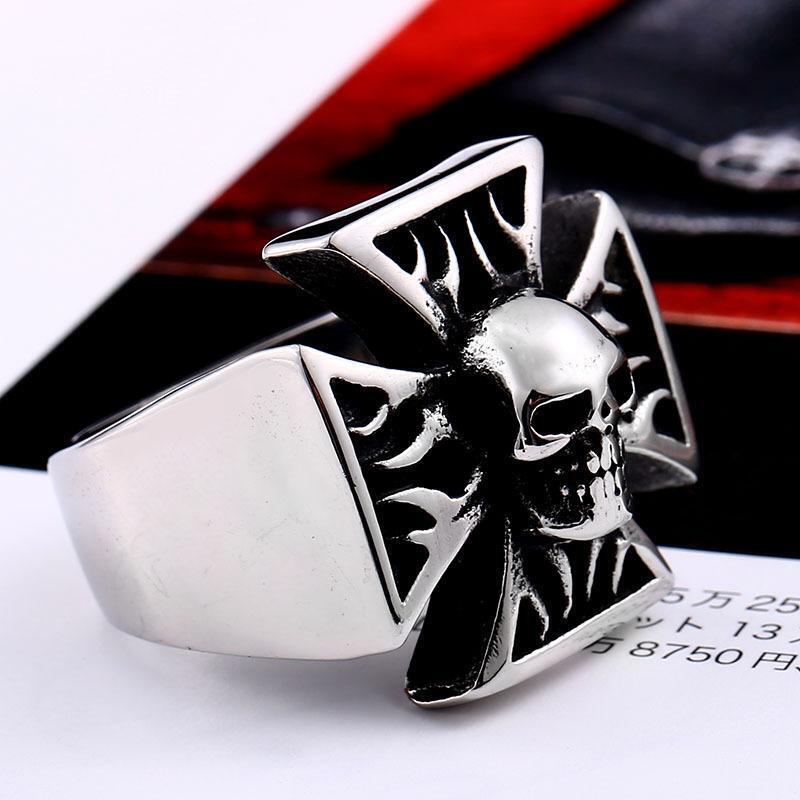 BLACKRISS™Gothic Punk Rock Ring-Blackriss