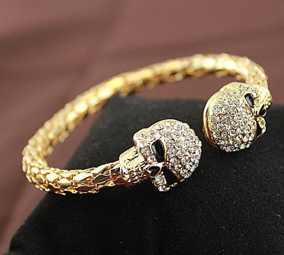 Blackriss™Crystal Skull Bracelet-Blackriss