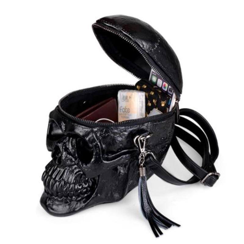 Blackriss™Deadly Skulls Skull Shoulder Bag-Blackriss