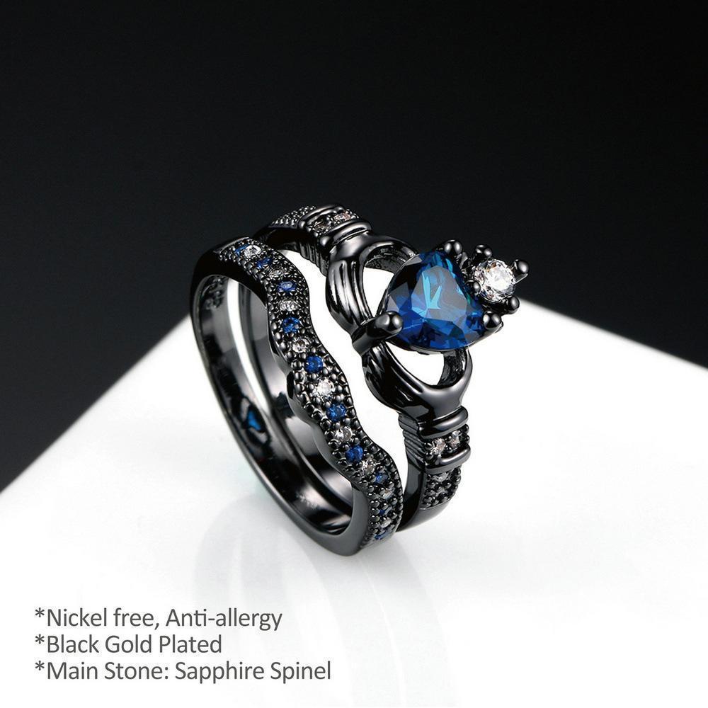 Blackriss™Gothic Heart Ring-Blackriss