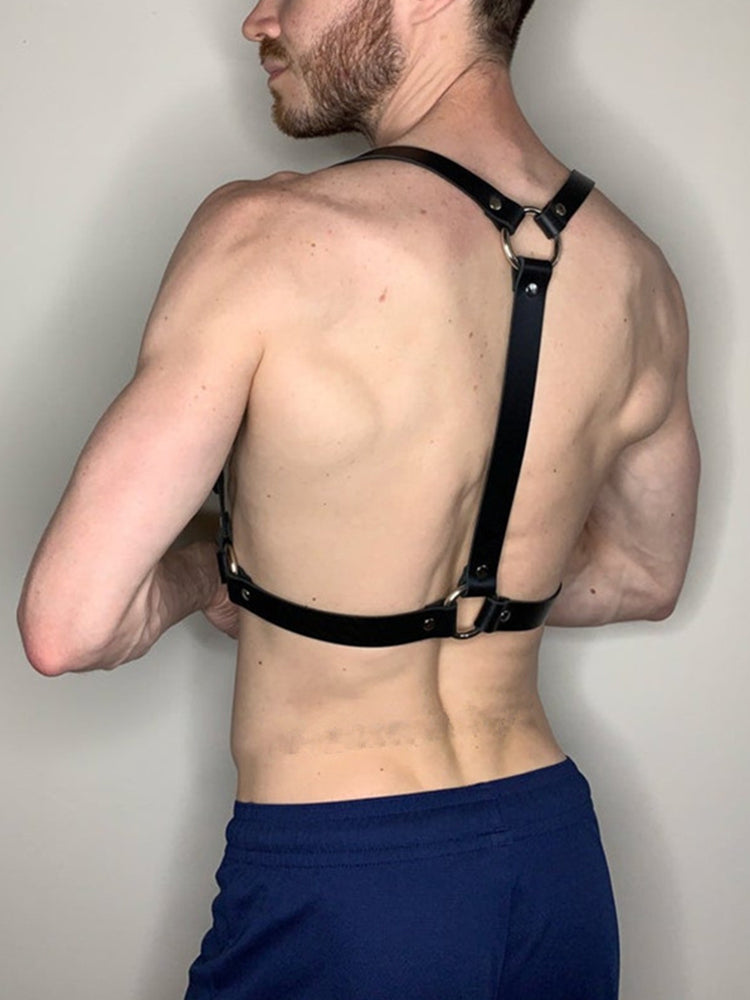 BLACKRISS™Trendy Punk Belt Harness - Black-Blackriss