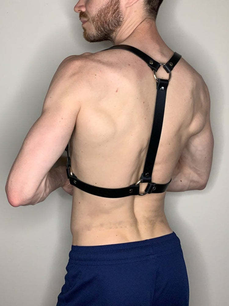 BLACKRISS™Trendy Punk Belt Harness - Black-Blackriss