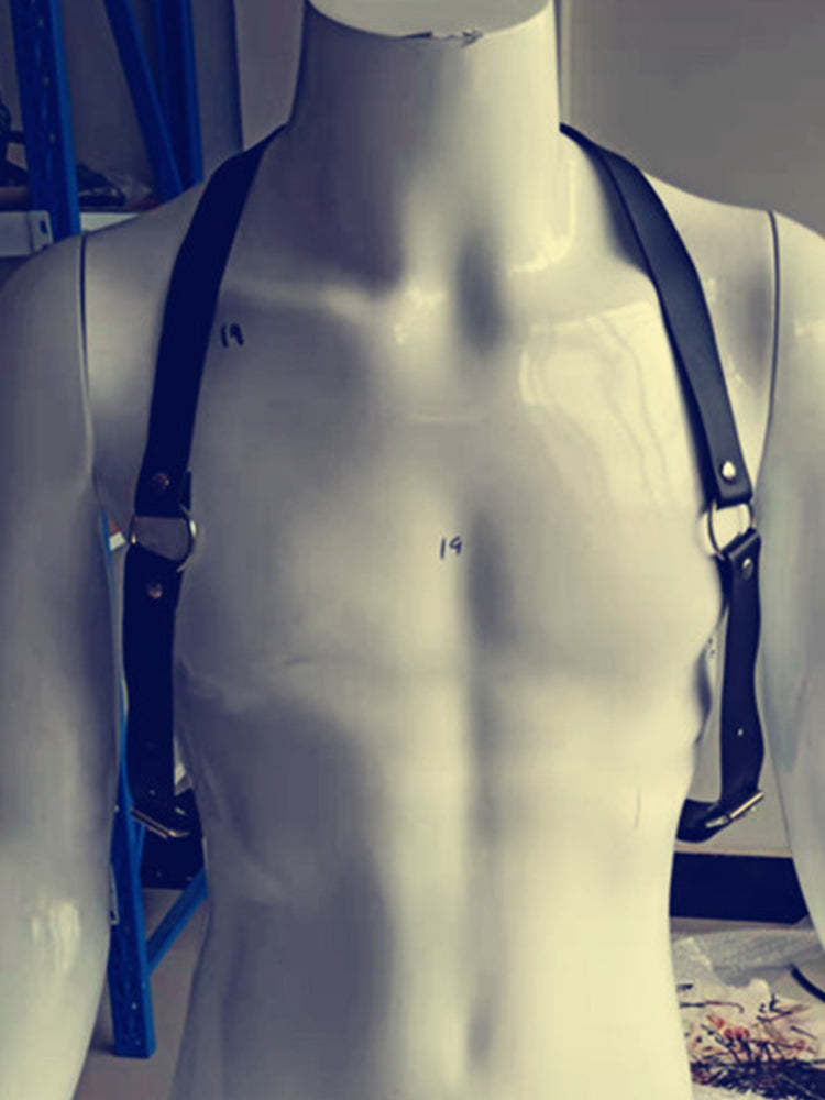 BLACKRISS™Men's Adjustable Buckle Straps - Black-Blackriss