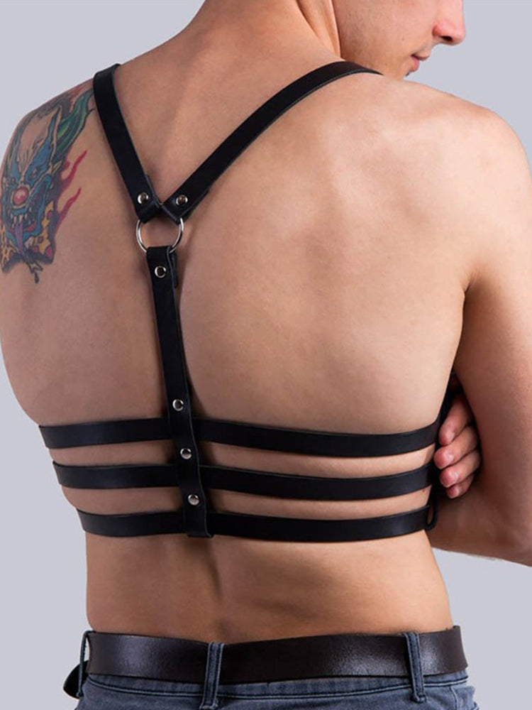 BLACKRISS™Men's Body Harness - Black-Blackriss