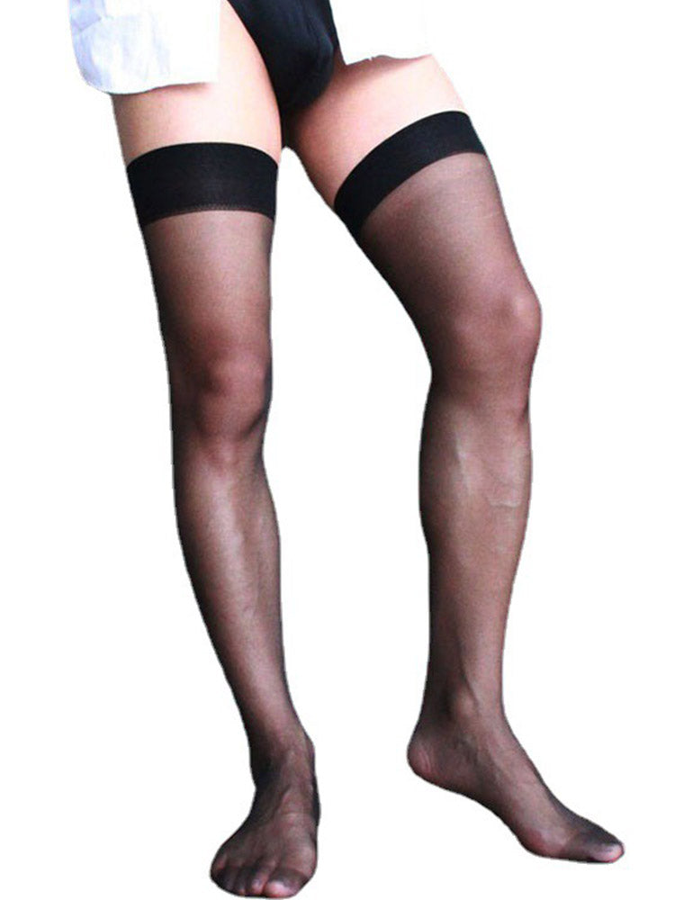 BLACKRISS™Men's Ultra-thin Breathable Over-the-knee Stockings-Blackriss