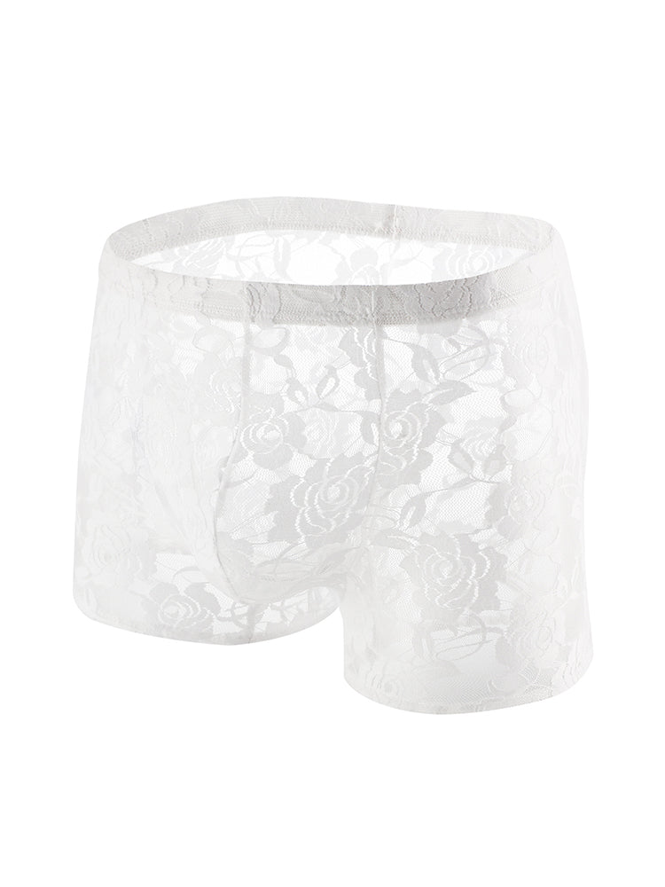 BLACKRISS™Lace Sexy Stretch Boxer-Blackriss