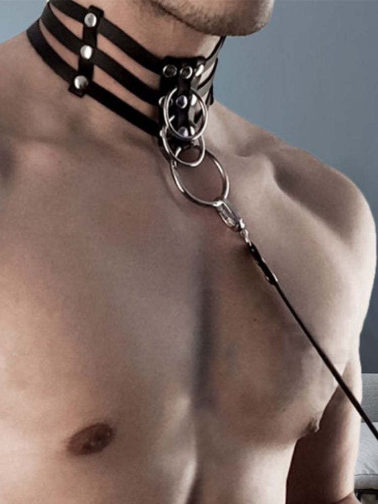 BLACKRISS™Collar Neck Belt Erotic Traction Rope-Blackriss