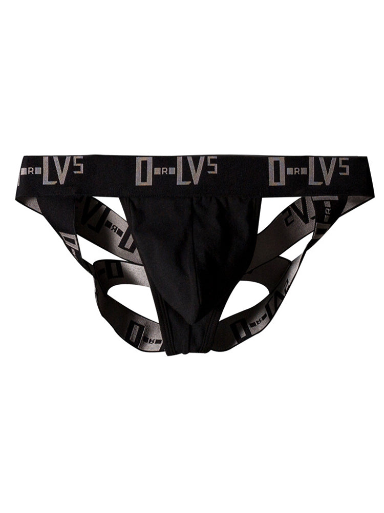 BLACKRISS™Four Strap Crossover Low Waist Sexy Thong-Blackriss