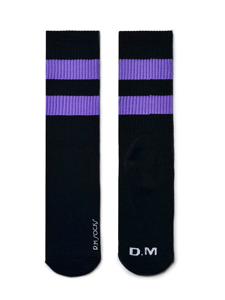 BLACKRISS™Men's Fashion Terry Striped Mid Tube Socks-Blackriss