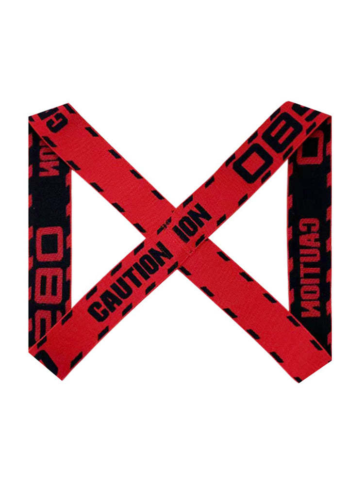 BLACKRISS™Letter Chest Strap Sexy Shoulder Strap-Blackriss