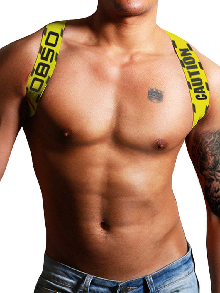 BLACKRISS™Men's Chest Fitness Sports Elastic Shoulder Strap-Blackriss