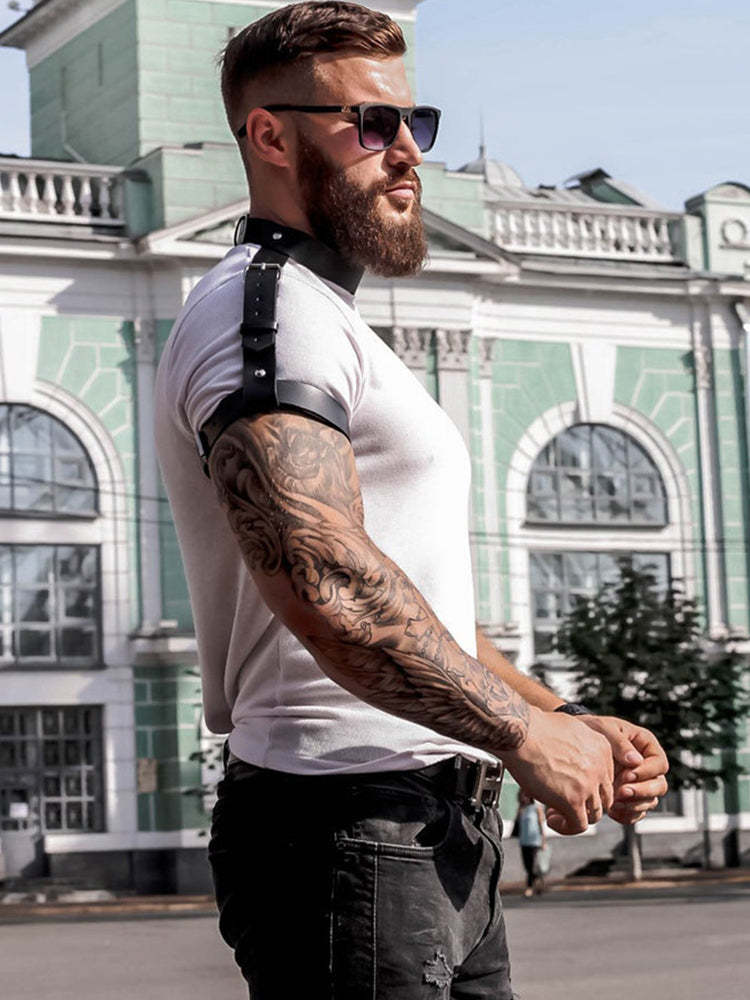 BLACKRISS™Collar Shoulder Harness - Black-Blackriss