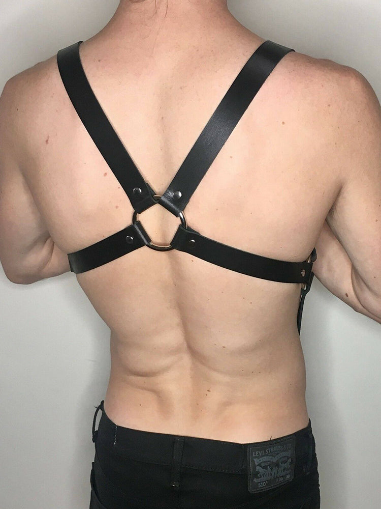 BLACKRISS™Chest Harness Mens Strap Belts - Black-Blackriss