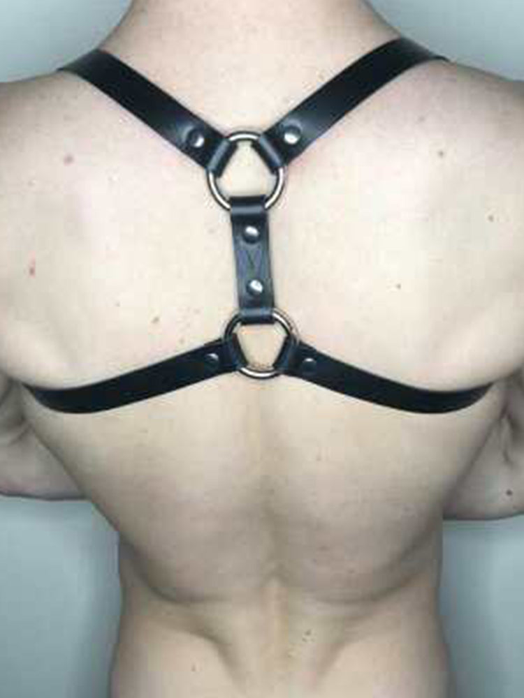 BLACKRISS™Sexy Leather Harness Bondage - Black-Blackriss
