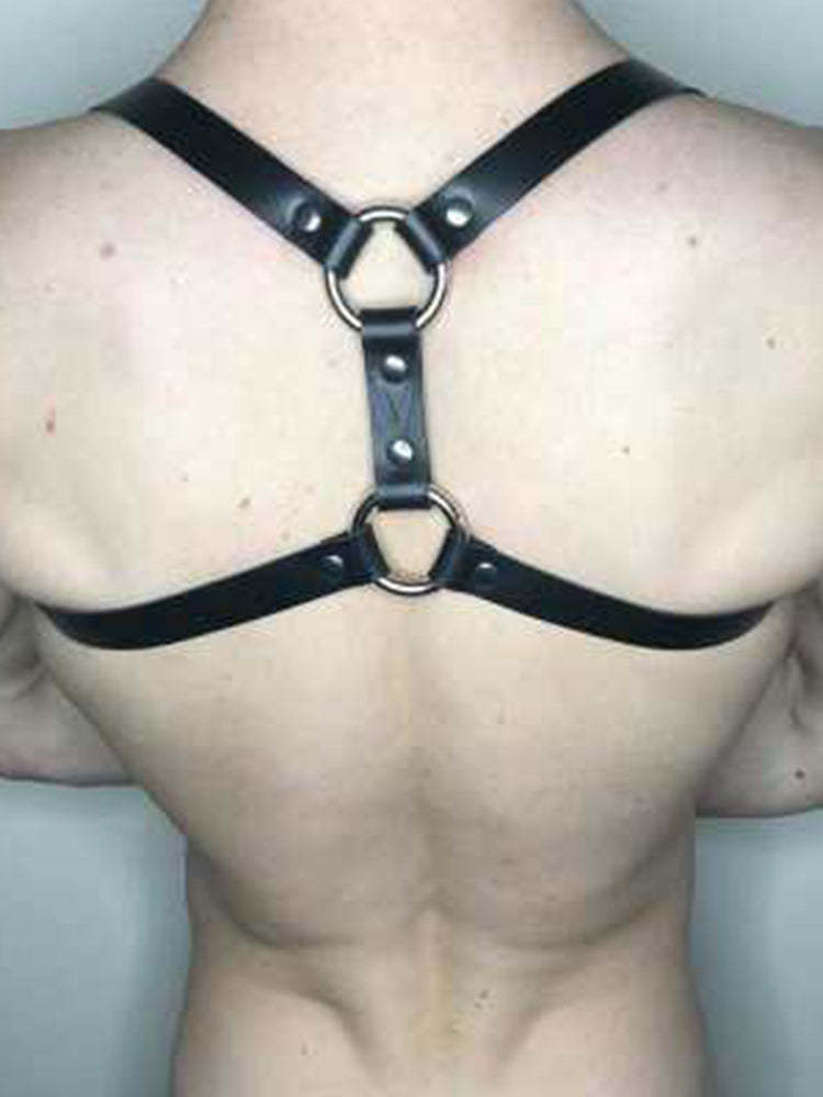 BLACKRISS™Sexy Leather Harness Bondage - Black-Blackriss