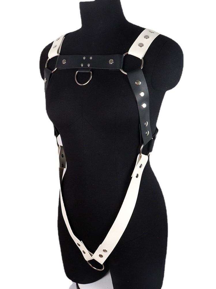 BLACKRISS™Men's Leather Bondage Belt Performance Clothing-Blackriss