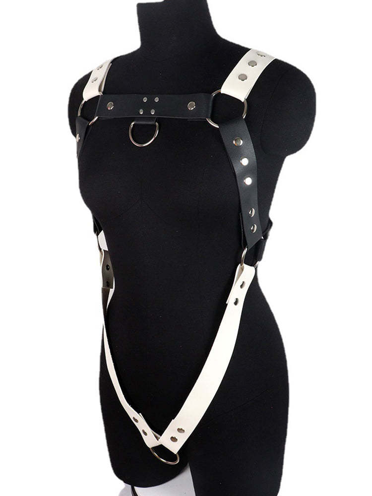 BLACKRISS™Men's Leather Bondage Belt Performance Clothing-Blackriss