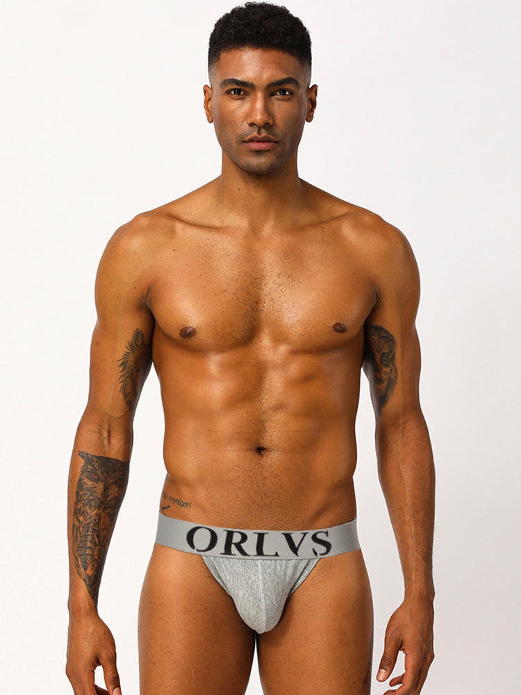 BLACKRISS™Low Waist Underwear Cotton Men's Thong-Blackriss