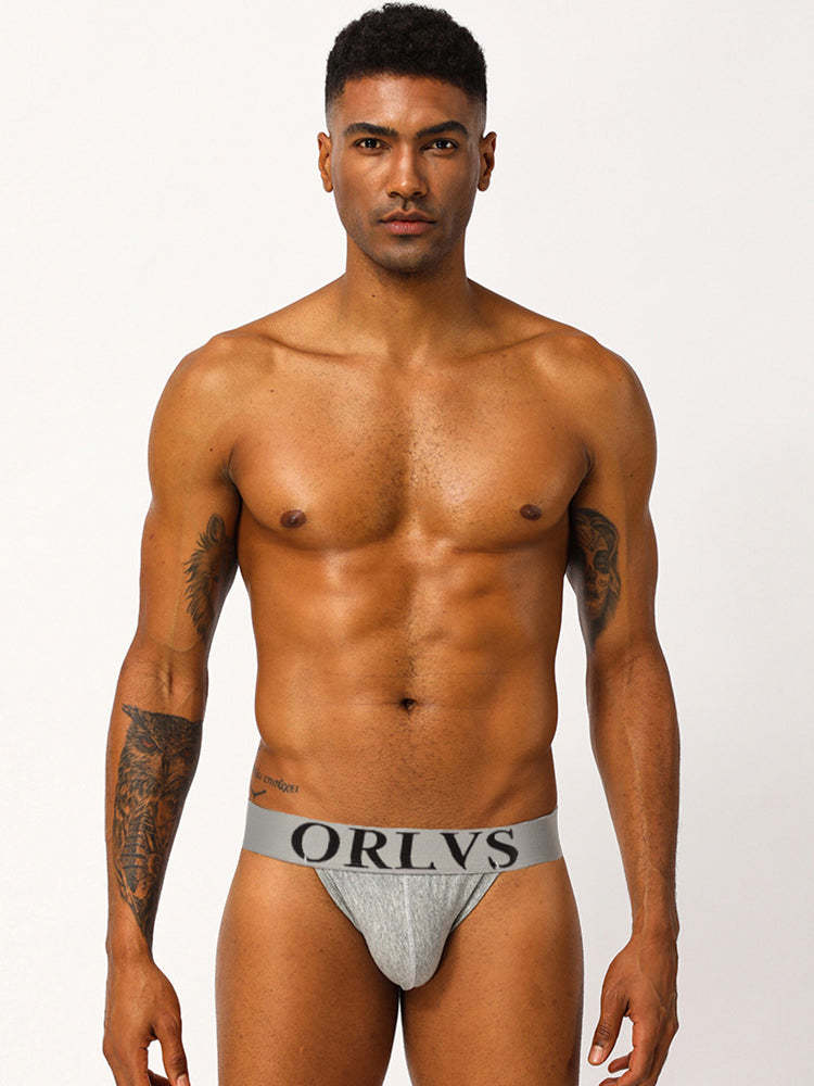 BLACKRISS™Low Waist Underwear Cotton Men's Thong-Blackriss