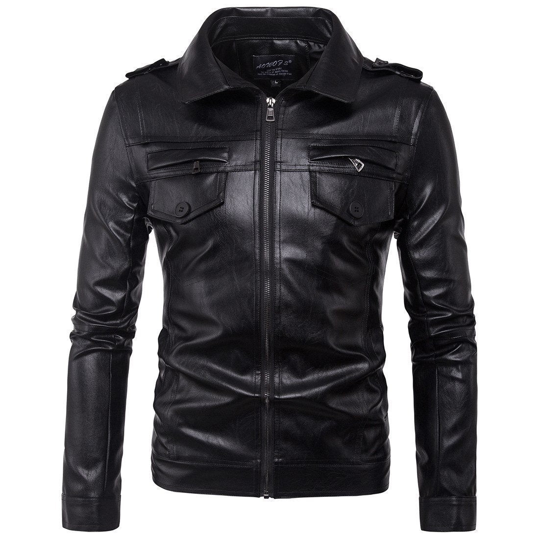 Blackriss™Men's Leather Jacket-Blackriss