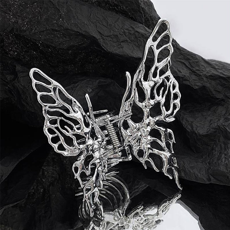 BLACKRISS™Gothic Butterfly Hair Clip-Blackriss