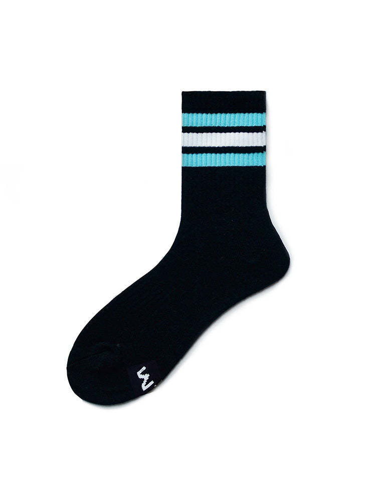 BLACKRISS™Rainbow Striped Sports Cotton Socks-Blackriss