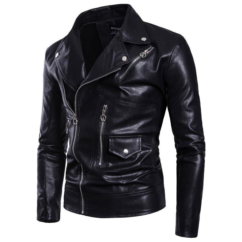 Blackriss™Men's Leather Jacket-Blackriss