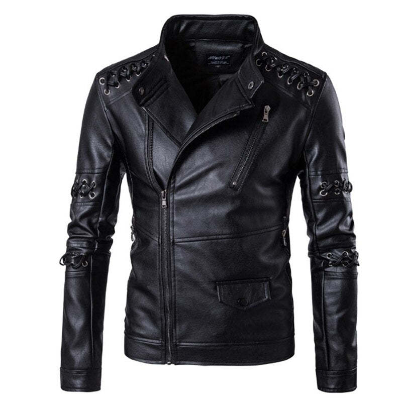 Blackriss™Men's Leather Jacket-Blackriss
